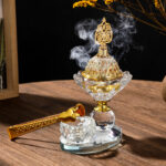 مبخرة فحم من خشب العود - Image 5